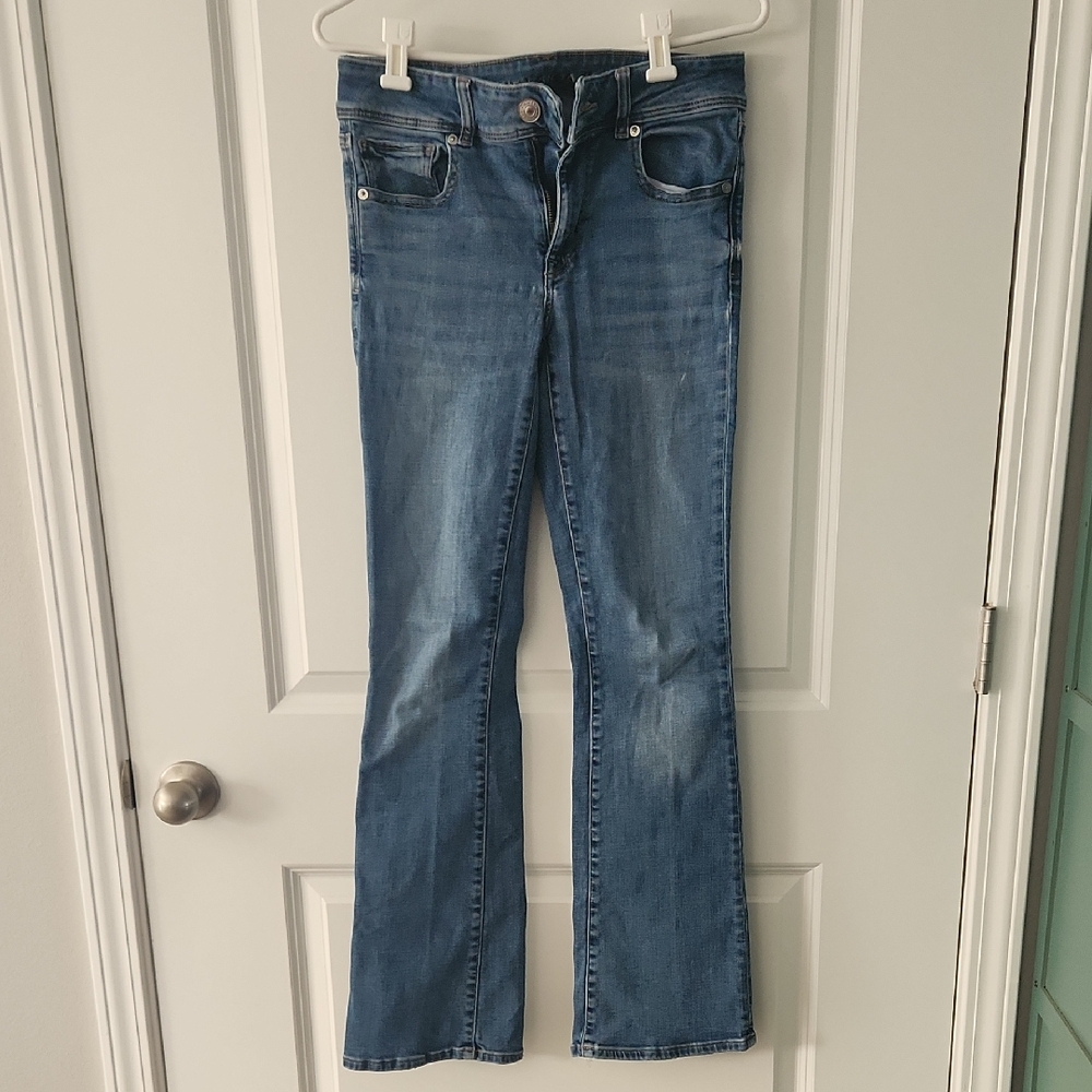 American Eagle Outfitters Blue Flare Jeans